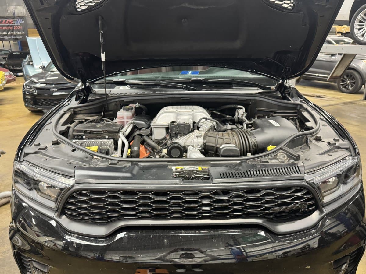 Dodge Durango SRT HEMI V8 - Vue du compartiment moteur