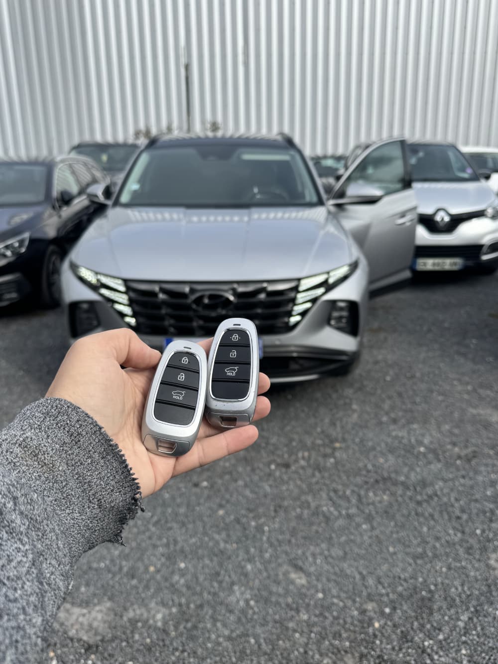 Smart Key Hyundai Tucson dupliquée avec transpondeur Prox ID 47
