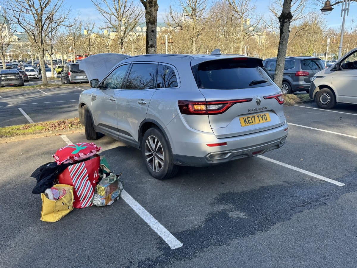 Renault Koleos bloqué - toutes les cartes perdues