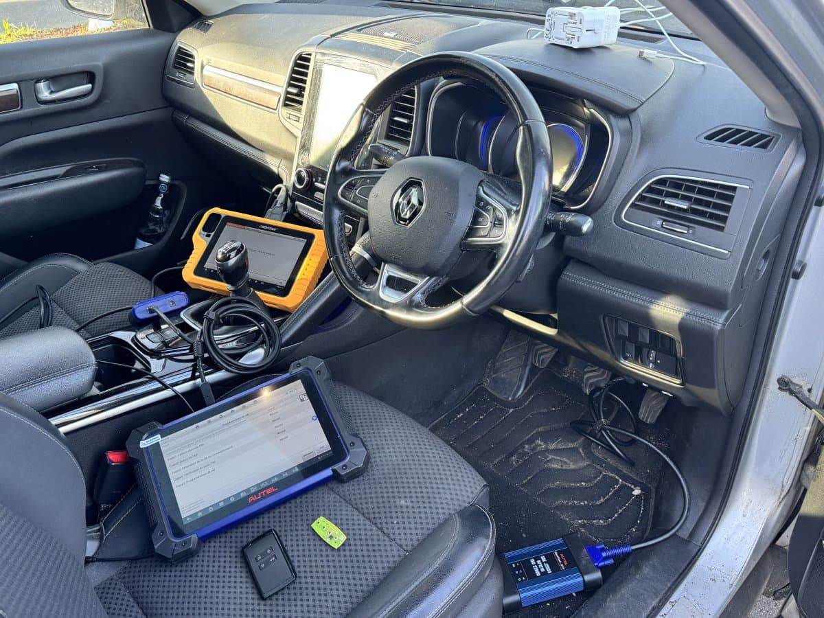 Programmation des nouvelles cartes Renault Koleos