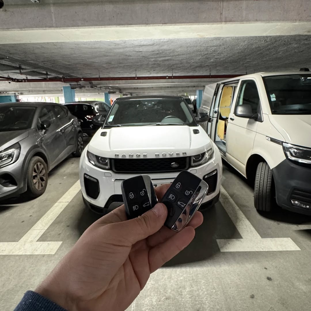 Double Clé Range Rover Evoque 2015-2018