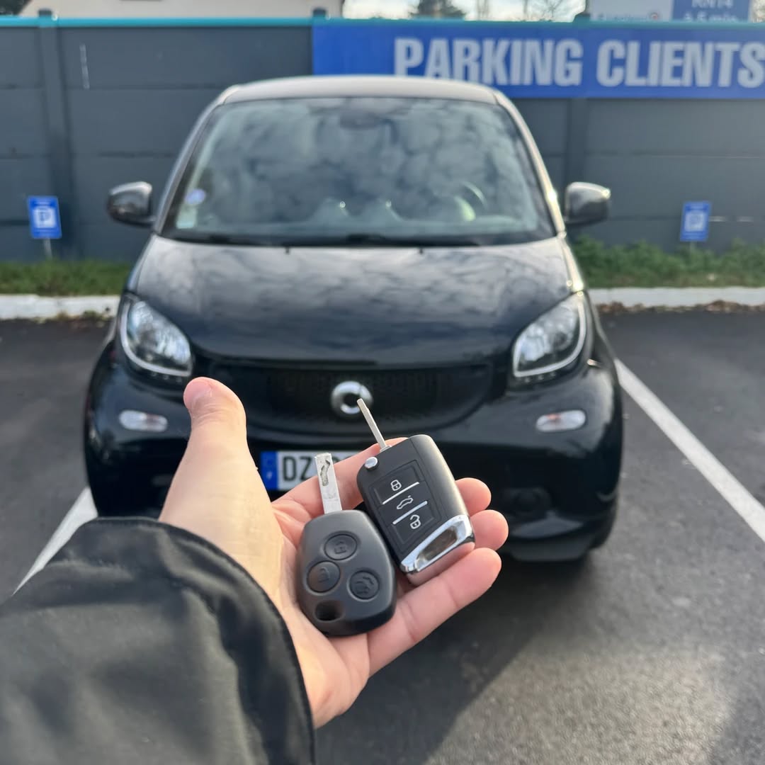 Double Clé Smart Fortwo W453 2014-2020