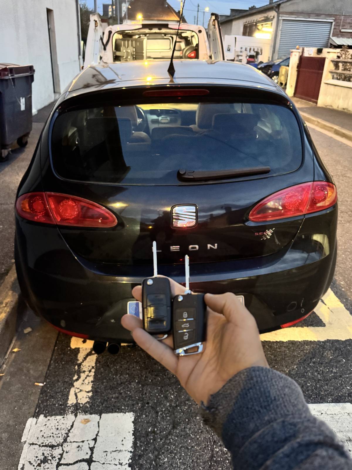 Double Clé Voiture — Seat Leon