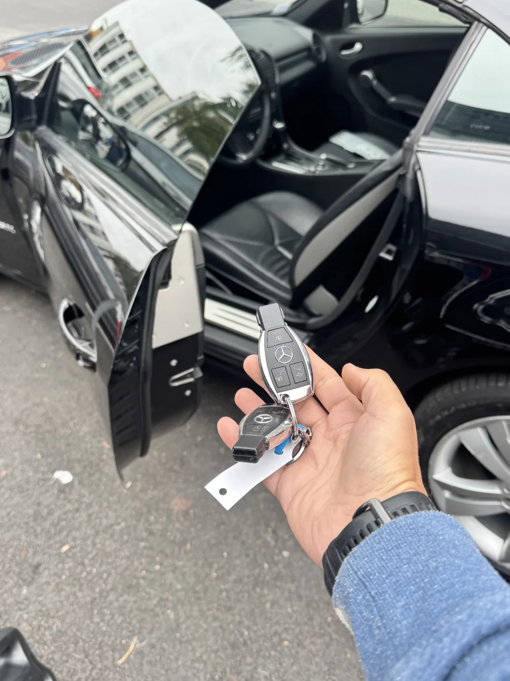 Mercedes-Benz SLK R171 - Ajout de Clé avec Programmation EIS - Intervention Auto Elec Services